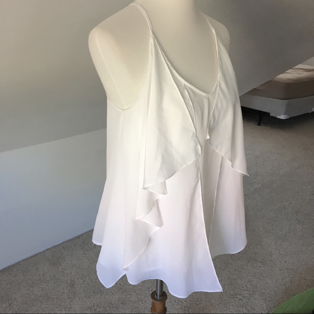 Ruffled 4 Tier Racerback Swing Tank - Picture 6 of 12